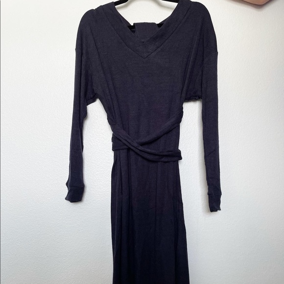 Navy blue sweater dress - Picture 4 of 4
